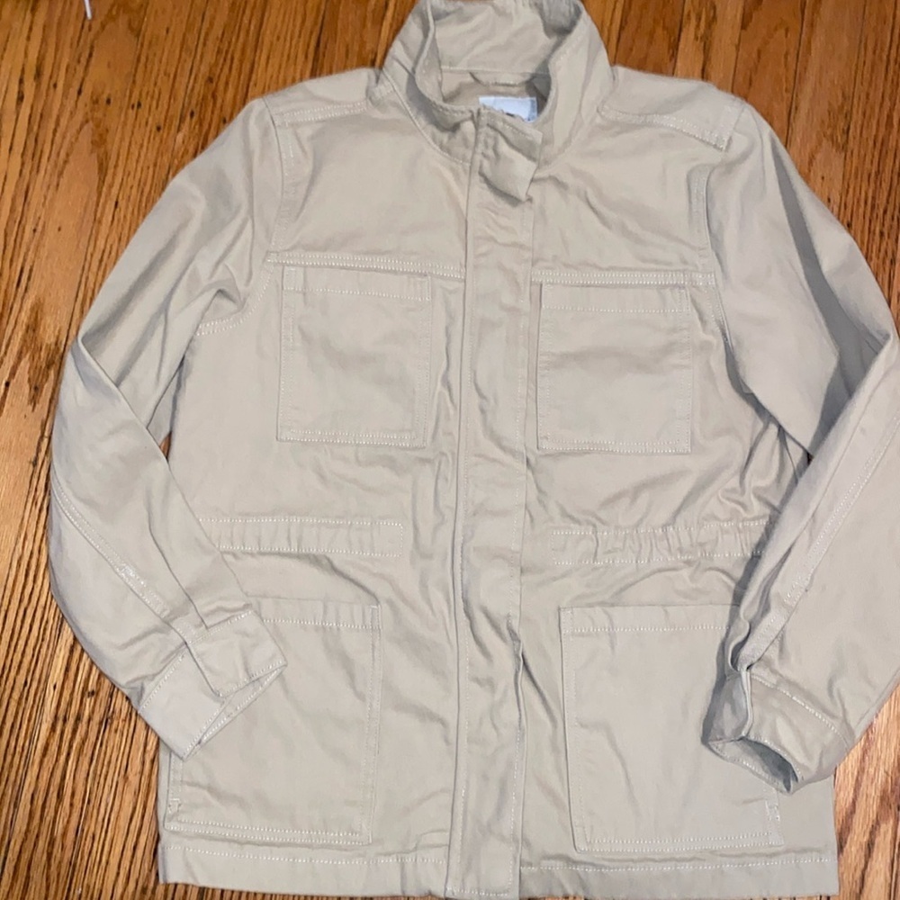 Vintage America size medium tan jacket nwot